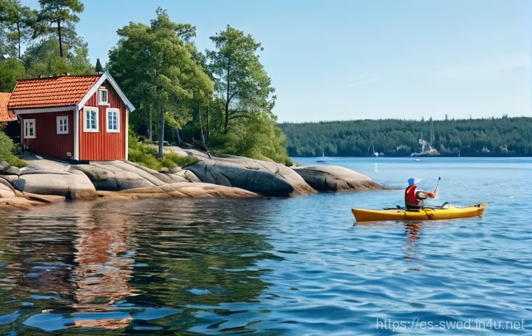 스웨덴의 기후와 계절별 여행 준비 - **Swedish Lapland Winter Aurora:**
    A stunning night scene in Swedish Lapland during deep winter....