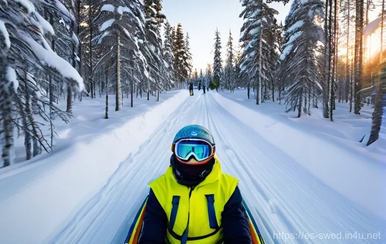 스웨덴 겨울 여행 추천 - **Prompt: Cozy Fika Moment in a Swedish Cafe**
    Inside a warm and inviting Swedish cafe, two frie...